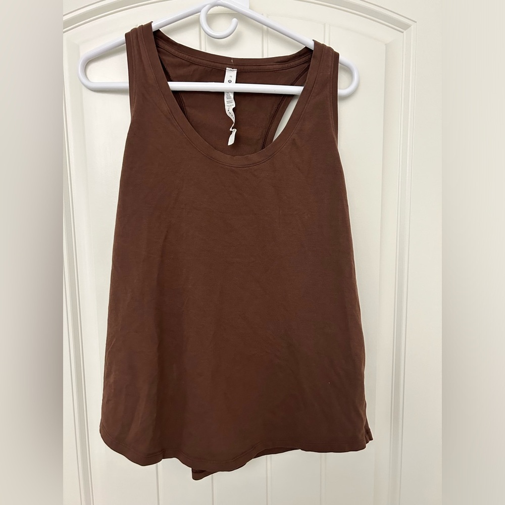 Lululemon Love Tank Top Roasted Brown Women’s Size 12